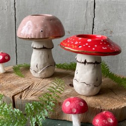 Μανιτάρι Forage από πορσελάνη με θέση για ρεσώ από την εταιρεία House of Disaster