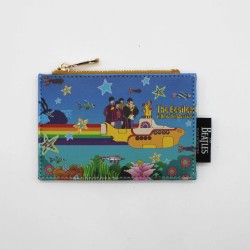 Μικρό πορτοφόλι Beatles με την απεικόνιση των Beatles Yellow Submarine 