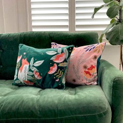 Secret Garden Velvet Fox Cushion Secret Garden Velvet Fox Cushion