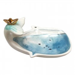 Κούπα By The Sea Storm Κεραμικό πιατάκι By The Sea Storm με φάλαινα