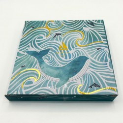 Πορσελάνινη Πιατέλα φάλαινα By The Sea Πιατέλα By The Sea Disaster Designs από πορσελάνη
