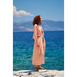 Maxi Κιμονό KOKKOSAMMOU Crete Maxi Κιμονό KOKKOSAMMOU Crete