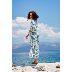Κοντό Κιμονό KOKKOSAMMOU Amorgos Maxi Κιμονό KOKKOSAMMOU Amorgos