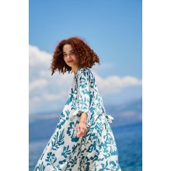 Κοντό Κιμονό KOKKOSAMMOU Amorgos Maxi Κιμονό KOKKOSAMMOU Amorgos
