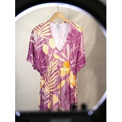 Maxi Καφτάνι KOKKOSAMMOU Peach Fuzz in Purple Maxi Καφτάνι KOKKOSAMMOU Peach Fuzz in Purple