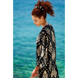 Κοντό Καφτάνι Boho KOKKOSAMMOU Samothraki