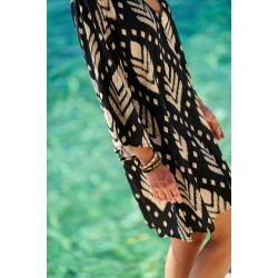 Κοντό Καφτάνι Boho KOKKOSAMMOU Samothraki