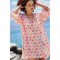 Κοντό Καφτάνι Boho KOKKOSAMMOU Morocco Κοντό Καφτάνι Boho KOKKOSAMMOU Morocco