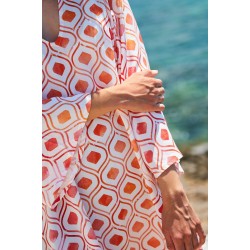 Κοντό Καφτάνι Boho KOKKOSAMMOU Morocco Κοντό Καφτάνι Boho KOKKOSAMMOU Morocco