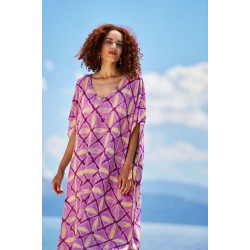 Maxi Flowy Καφτάνι KOKKOSAMMOU Corfu Maxi Flowy Καφτάνι KOKKOSAMMOU Corfu