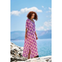 Maxi Flowy Καφτάνι KOKKOSAMMOU Corfu Maxi Flowy Καφτάνι KOKKOSAMMOU Corfu
