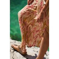 Maxi Flowy Καφτάνι KOKKOSAMMOU Antiparos Maxi Flowy Καφτάνι KOKKOSAMMOU Antiparos