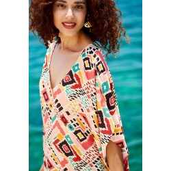 Maxi Flowy Καφτάνι KOKKOSAMMOU Mexico Maxi Flowy Καφτάνι KOKKOSAMMOU Mexico