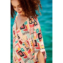 Maxi Flowy Καφτάνι KOKKOSAMMOU Mexico Maxi Flowy Καφτάνι KOKKOSAMMOU Mexico
