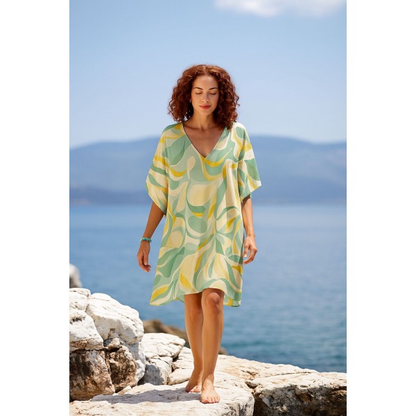 Κοντό Καφτάνι Flowy Kythera KOKKOSAMMOU Κοντό Καφτάνι Flowy Kythera KOKKOSAMMOU