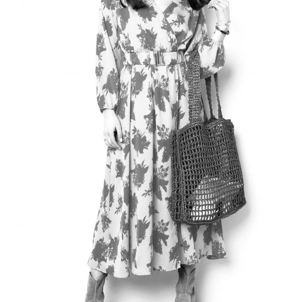 Τσάντα πλεκτή tote  Τσάντα πλεκτή tote ιδανική για ψώνια