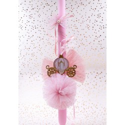 Girl's Easter Candle - Princess Carriage Girl's Easter Candle - Princess Carriage