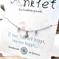 Αλυσίδα ποδιού ατσάλι Silver Staybright Αλυσίδα ποδιού ατσάλι Silver Staybright