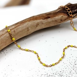 Αλυσίδα ποδιού ατσάλι Golden Staybright Αλυσίδα ποδιού ατσάλι Golden Staybright