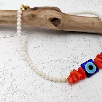 Αλυσίδα ποδιού Sea Coral Αλυσίδα ποδιού Sea Coral