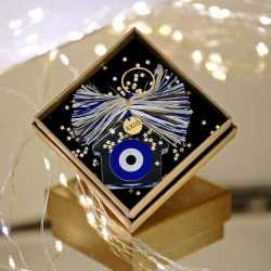 Lucky charm 2023 with resin home in a gift box Lucky charm 2023 with resin home in a gift box