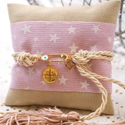 Handmade lucky cushion charm for Newborn baby-girl