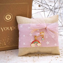 Handmade lucky cushion charm for Newborn baby-girl Handmade lucky cushion charm for Newborn baby-girl