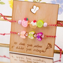 Martakia Kid's Bracelet Set for Friends Martakia bracelet Set for friends with acrylic parts