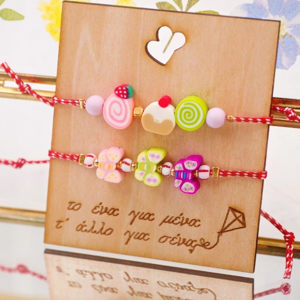 Martakia Kid's Bracelet Set for Friends Martakia bracelet Set for friends with acrylic parts