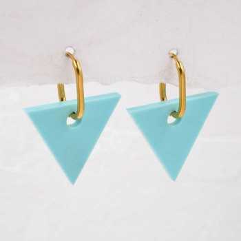 Σκουλαρίκια Plexiglass Triangle Σκουλαρίκια Plexiglass Triangle