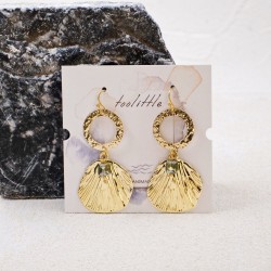 Gold-plated Earrings Handmade gold-plated earrings