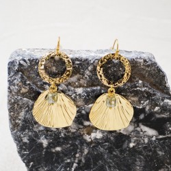 Gold-plated Earrings Handmade gold-plated earrings