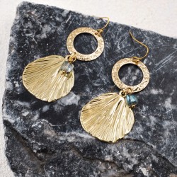 Gold-plated Earrings Handmade gold-plated earrings