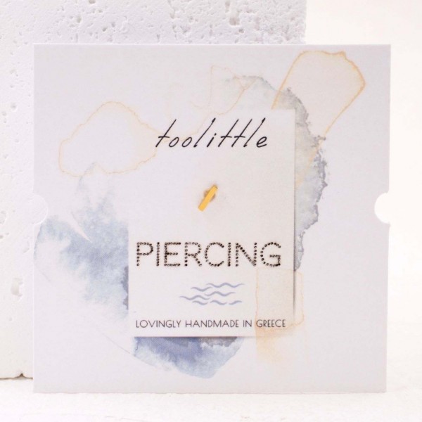Σκουλαρίκι Piercing από ατσάλι Σκουλαρίκι Piercing από ανοξείδωτο ατσάλι