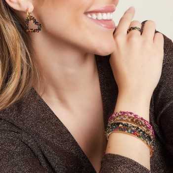 Βραχιόλι χειροπέδα Colorful beads