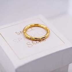 Gold-plated ring with deluxe gift box Gold-plated ring with deluxe gift box