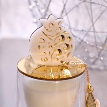 Αρωματικό Κερί Γούρι με Ρόδι Αρωματικό Κερί Γούρι με Ρόδι