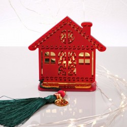 2026 Tabletop Lucky Charm – Plexiglass House Handmade 2026 Tabletop Lucky Charm – Plexiglass House