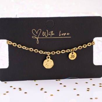 Stainless Steel Jewelry: Βραχιόλι - Γούρι 2026