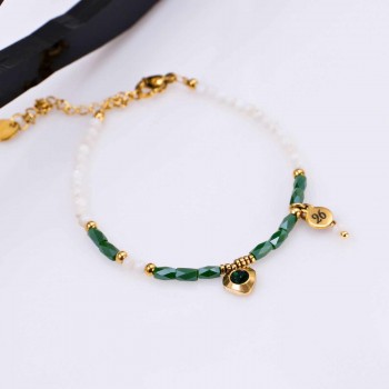 Stainless Steel Jewelry: Βραχιόλι - Γούρι Φίλντισι 2026