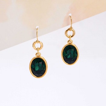 Σκουλαρίκια με Οβάλ Κρύσταλλα Swarovski Σκουλαρίκια με Οβάλ Κρύσταλλα Swarovski