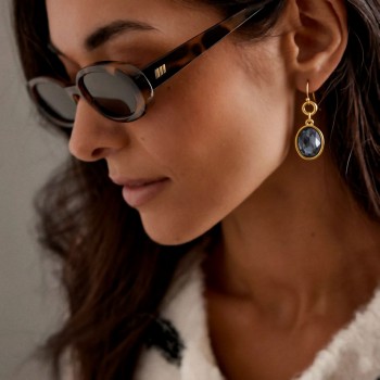 Σκουλαρίκια με Οβάλ Κρύσταλλα Swarovski Σκουλαρίκια με Οβάλ Κρύσταλλα Swarovski