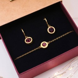 Σετ Βραχιόλι & Σκουλαρίκια με Κρύσταλλα Swarovski – Σε Κουτί Δώρου Σετ Βραχιόλι και Σκουλαρίκια με Κρύσταλλα Swarovski – Σε Κουτί Δώρου
