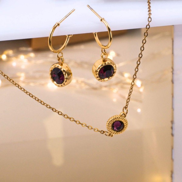 Σετ Βραχιόλι & Σκουλαρίκια με Κρύσταλλα Swarovski – Σε Κουτί Δώρου Σετ Βραχιόλι και Σκουλαρίκια με Κρύσταλλα Swarovski – Σε Κουτί Δώρου