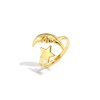 Gold-Plated Stainless Steel Ring Gold-Plated Stainless Steel Ring