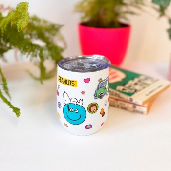 Ανοξείδωτη Κούπα Peanuts Patch