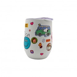 Ανοξείδωτη Κούπα Peanuts Patch Κούπα Peanuts Patch από ανοξείδωτο ατσάλι με καπάκι