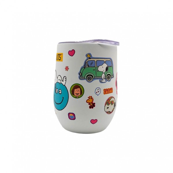 Ανοξείδωτη Κούπα Peanuts Patch Κούπα Peanuts Patch από ανοξείδωτο ατσάλι με καπάκι