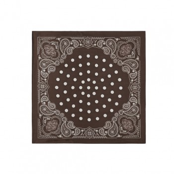 Retro Φουλάρι Bandana με Paisley & Πουά Σχέδιο | Crimson Retro Φουλάρι Bandana με Paisley & Πουά Σχέδιο | Crimson