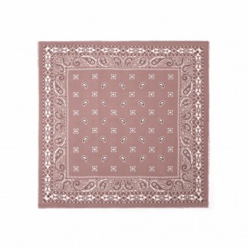 Μεγάλο Ethnic Φουλάρι με Paisley Σχέδιο | Deep Pink